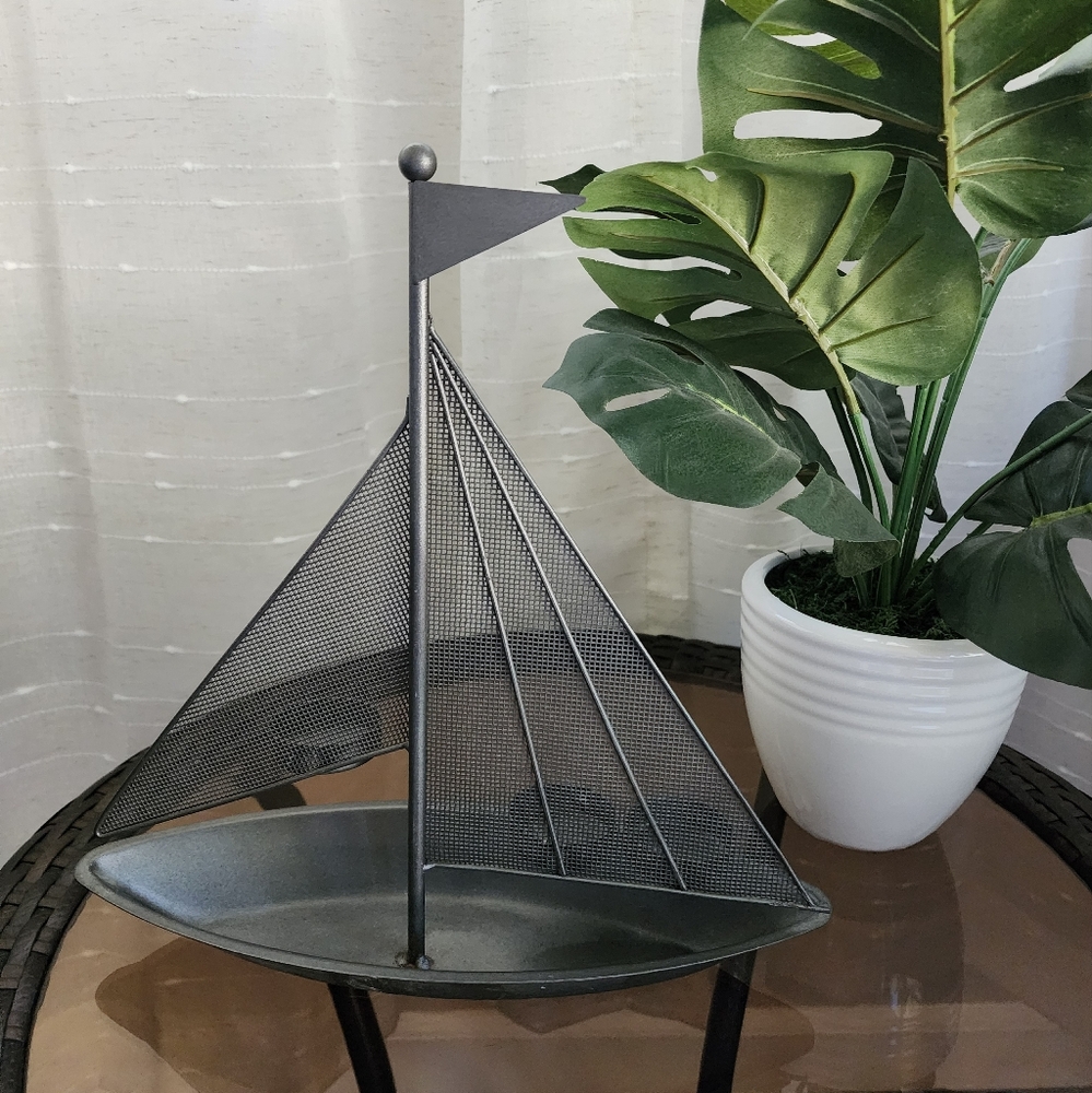 Sailboat Tea Light Home Decor